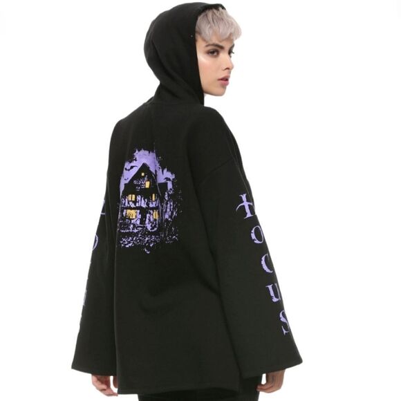 Her Universe Disney Hocus Pocus Bell Sleeve Juniors Hoodie - Picture 4 of 5